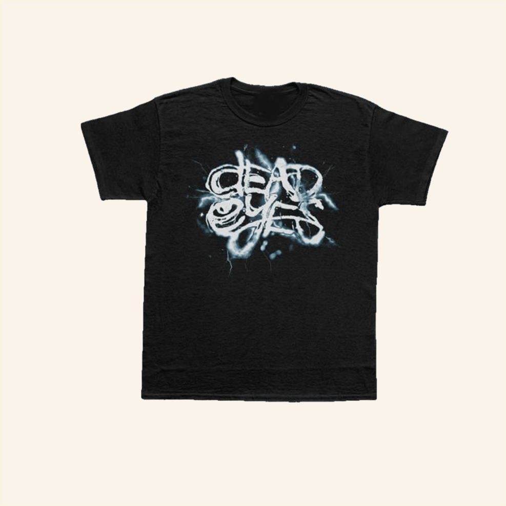 Dead Eyes Logo Black T-Shirt Thriller Records Merch Birthday Gifts For Dad Gifts For Friends