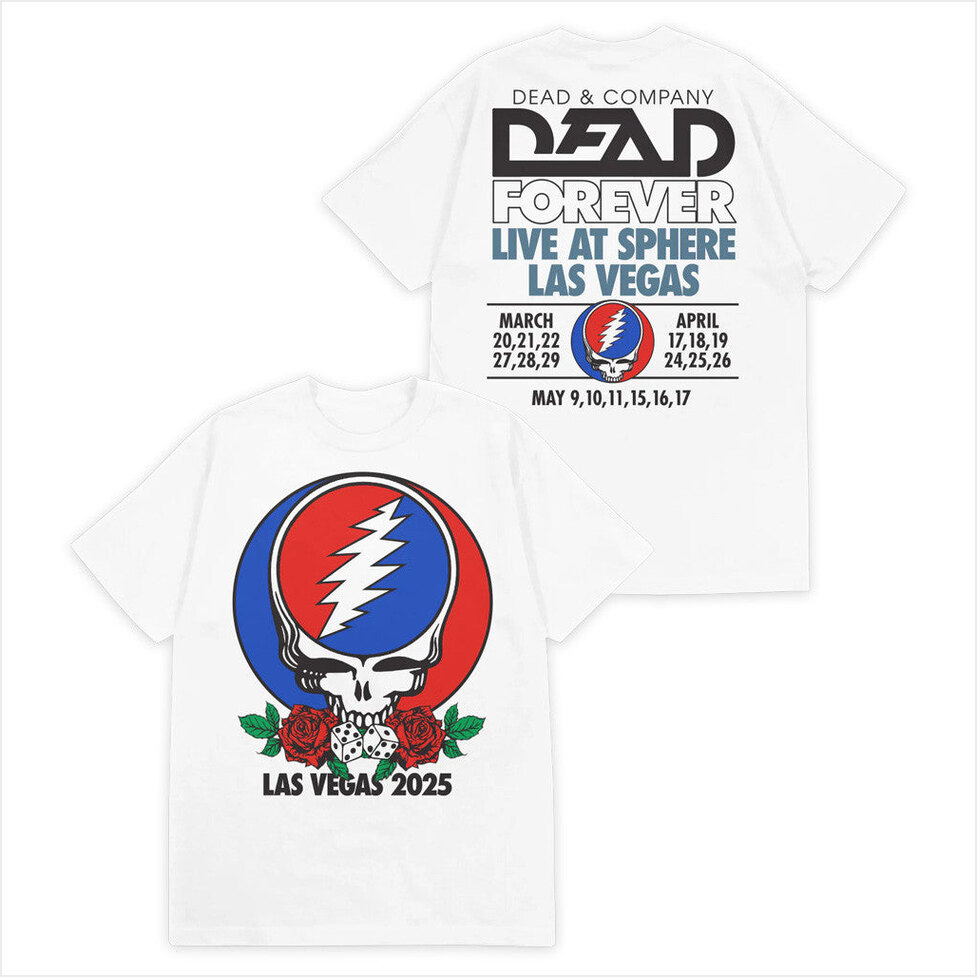 Dead Forever Spring 2025 T-Shirt Dead And Company Merch Gifts For Dad Birthday Gift Ideas