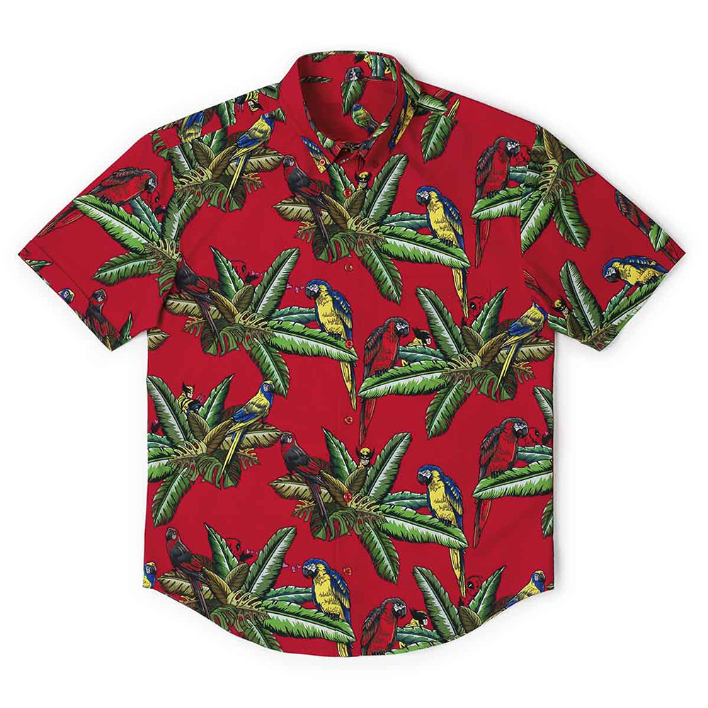 Deadpool And Wolverine Bubs Of A Feather Hawaiian Shirt Gifts For Movie Fans