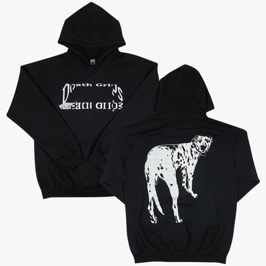 Death Grips Merch Dalmatian Black Hoodie Gifts For Band Fans Christmas Gift for Him