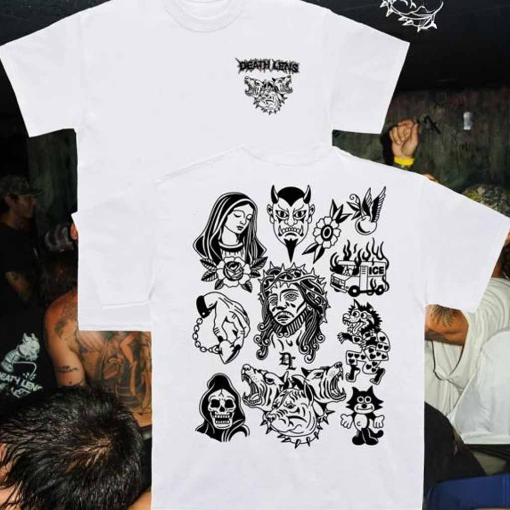 Death Lens Band Merch Our Own Tatt's T-Shirt Death Lens Merch Gifts For Music Fans