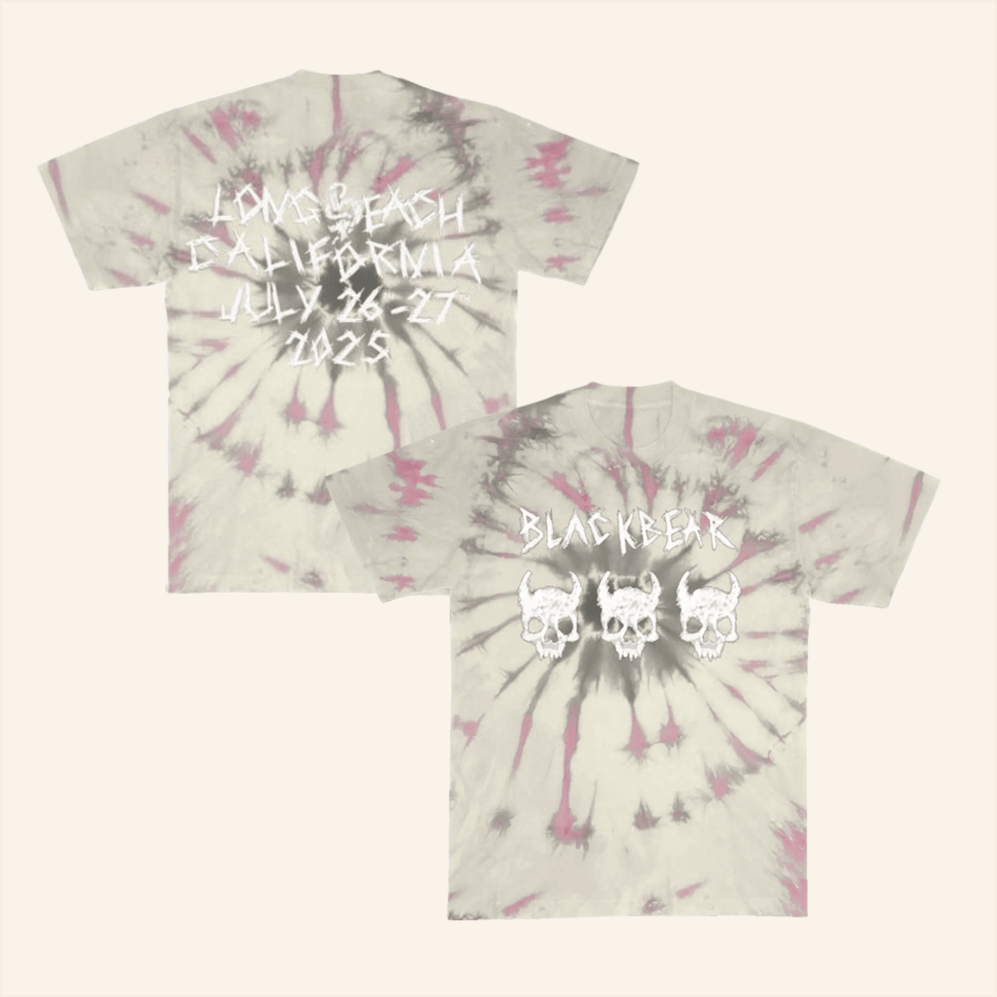 Death Metal Pink Dyed T-Shirt Bear Trap Merch Best Gifts For Sister Birthday Gift Ideas