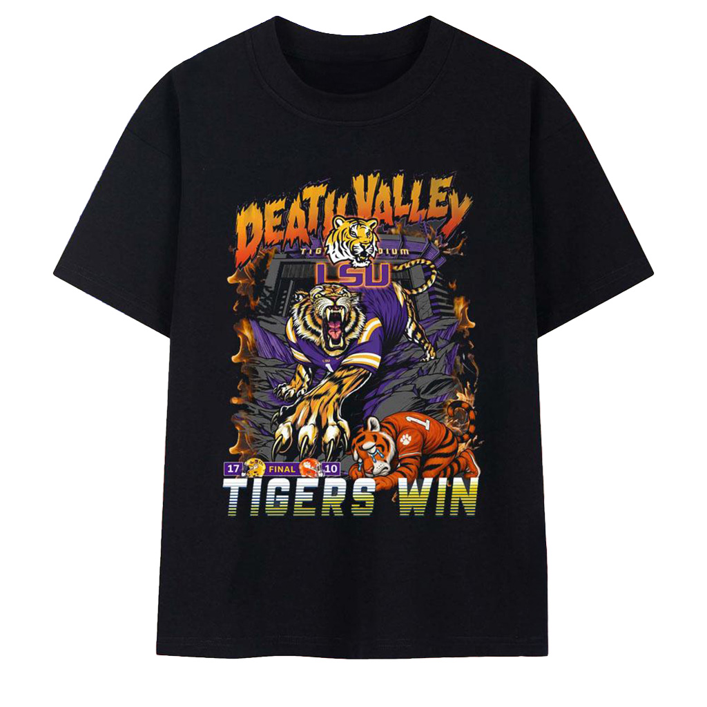 Death Valley Tigers Win LSU Beats T-Shirt Detroit Tigers Merch Baseball Lover Gift Ideas