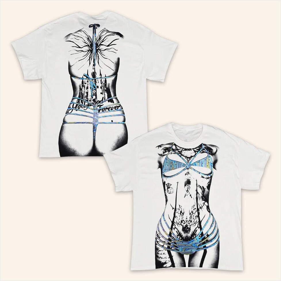 Deathbyromy Merch Oil Spill Body T-Shirt Hello Merch Birthday Gift Ideas Christmas Presents