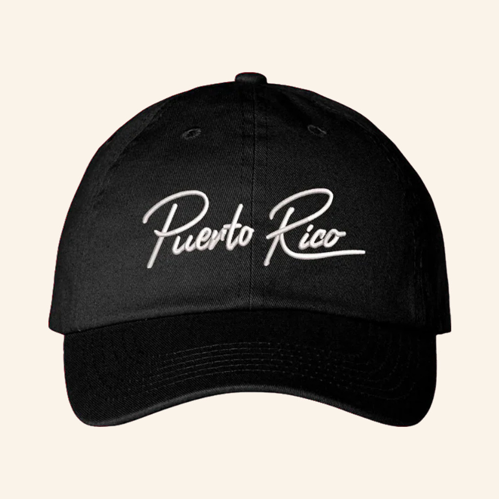 Debi Tirar Mas Fotos Merch DTMF Black Embroidered Hat Gifts For Dudes