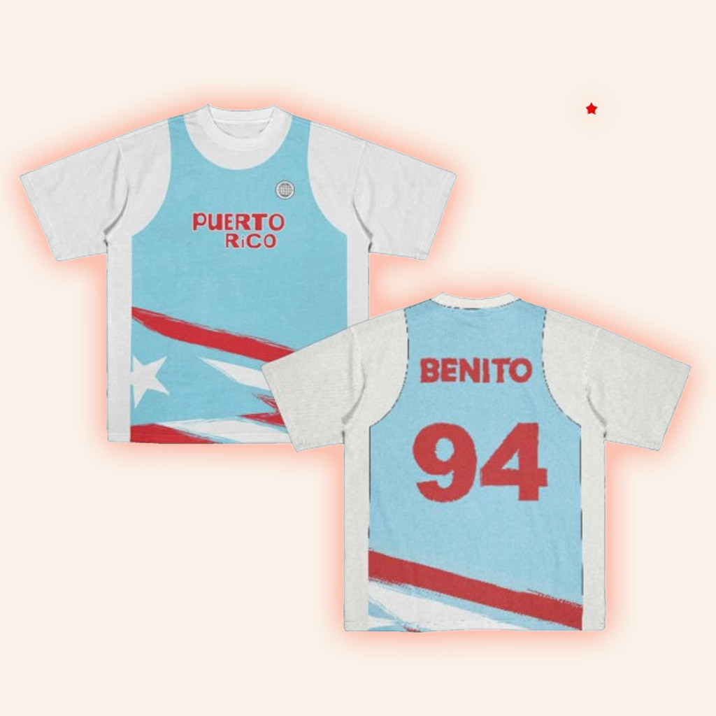 Debi Tirar Mas Fotos Merch Tee Jersey White Blue T-Shirt Birthday Gift For Him