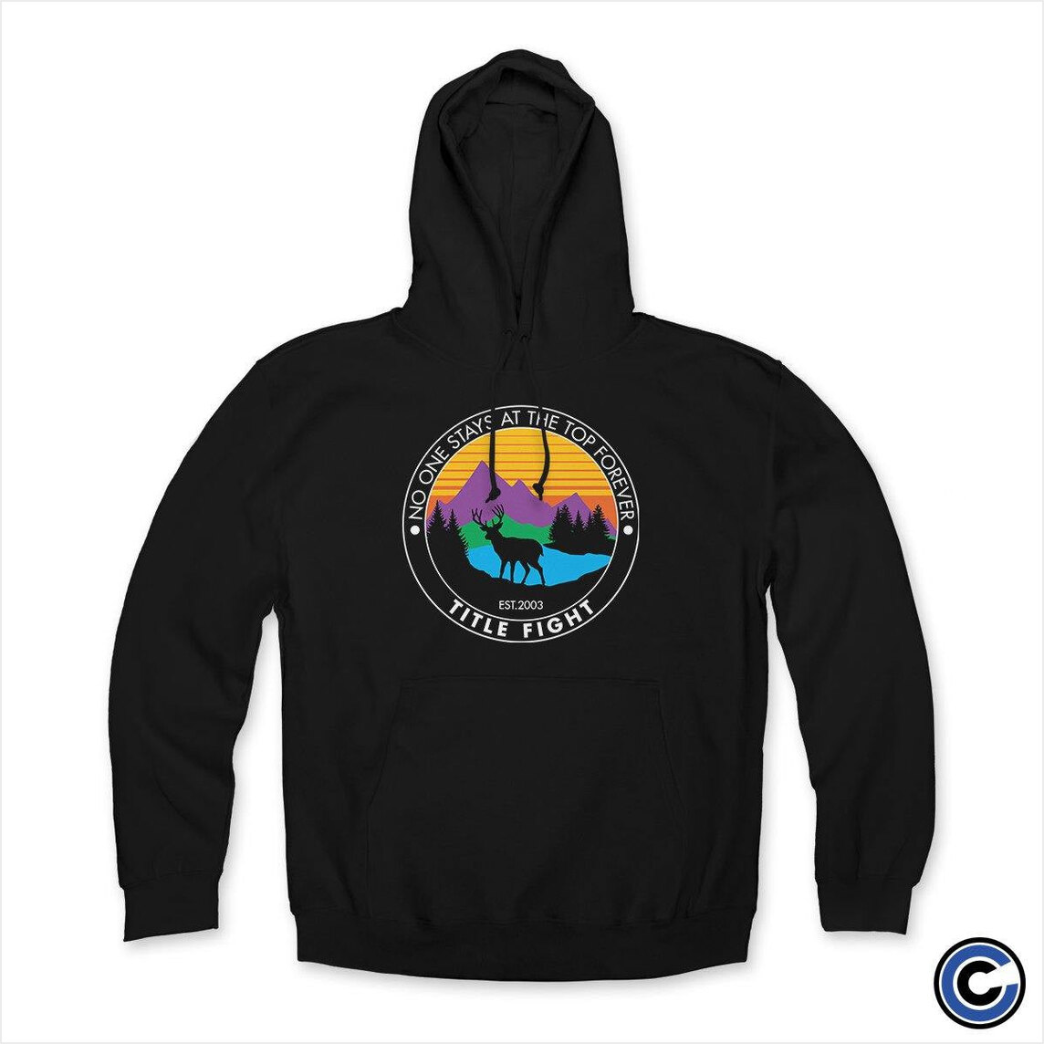 Deer Hoodie Title Fight Merch Title Fight Hoodie Birthday Gifts For Best Friend