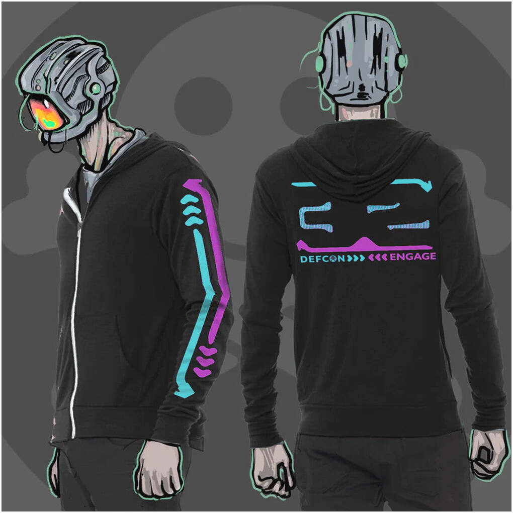 Defcon Merch Engage Zip Hoodie Gift Ideas For Husband Birthday Gifts For Friends
