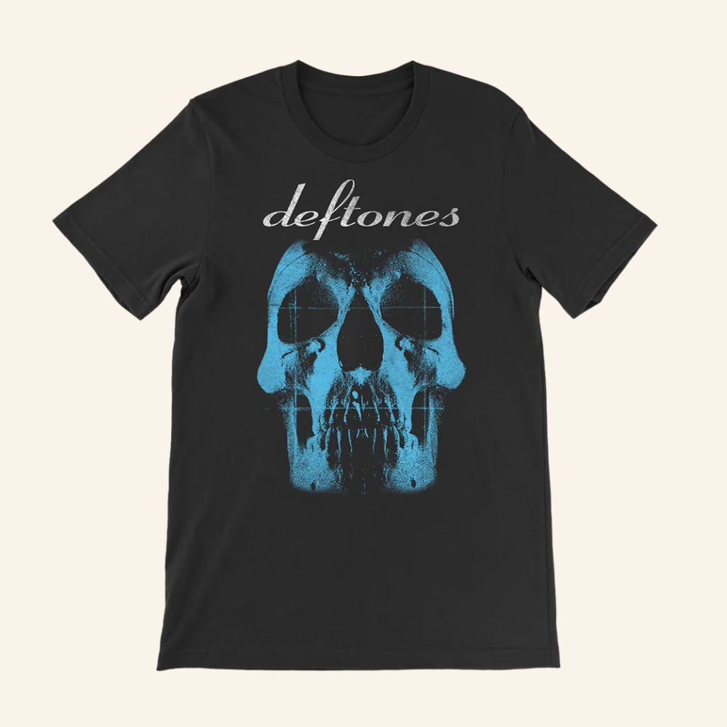 Deftones Merch Blue Skull Shirt Gifts For Father
