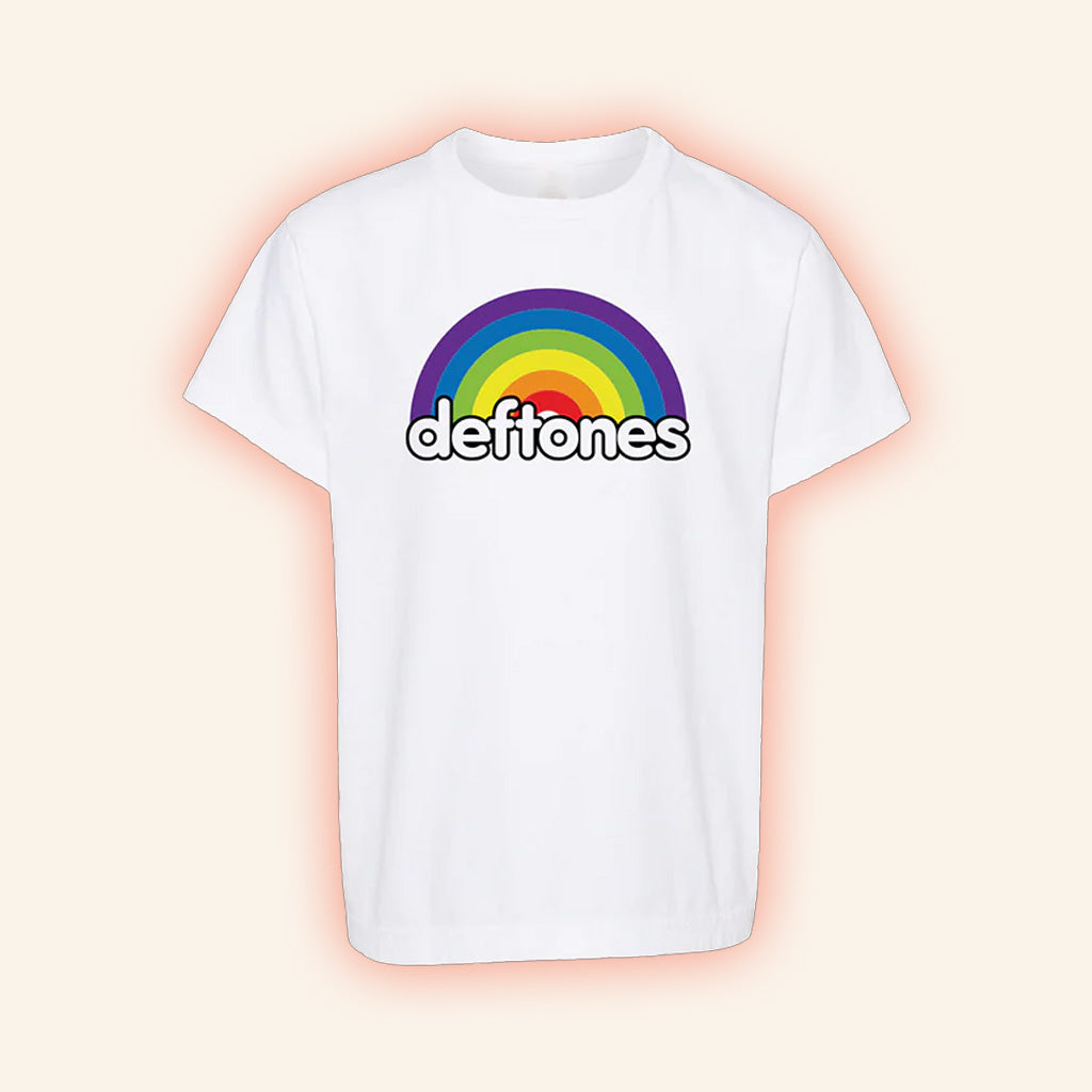 Deftones Merch Rainbow Logo T-Shirt Gift Ideas For Friends