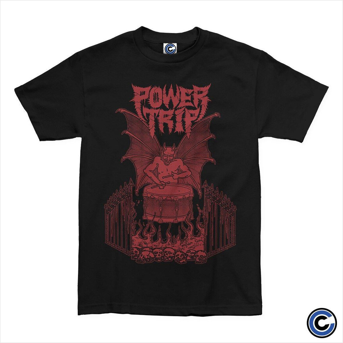 Demon Drum Shirt Power Trip Merch Power Trip Shirt Birthday Gift Ideas Christmas Presents