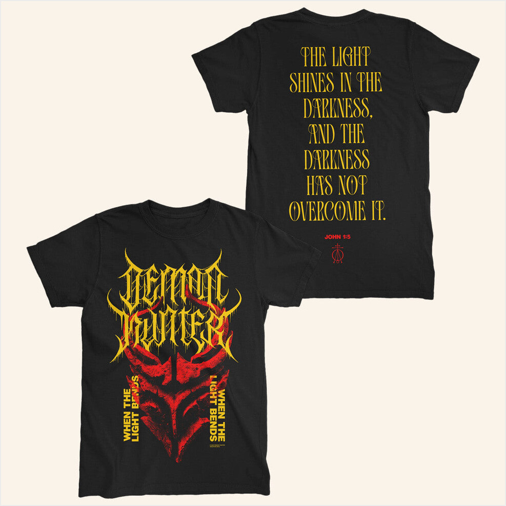 Demon Hunter Light Bends Shirt Demon Hunter Merch Present For Him Birthday Gifts For Friends