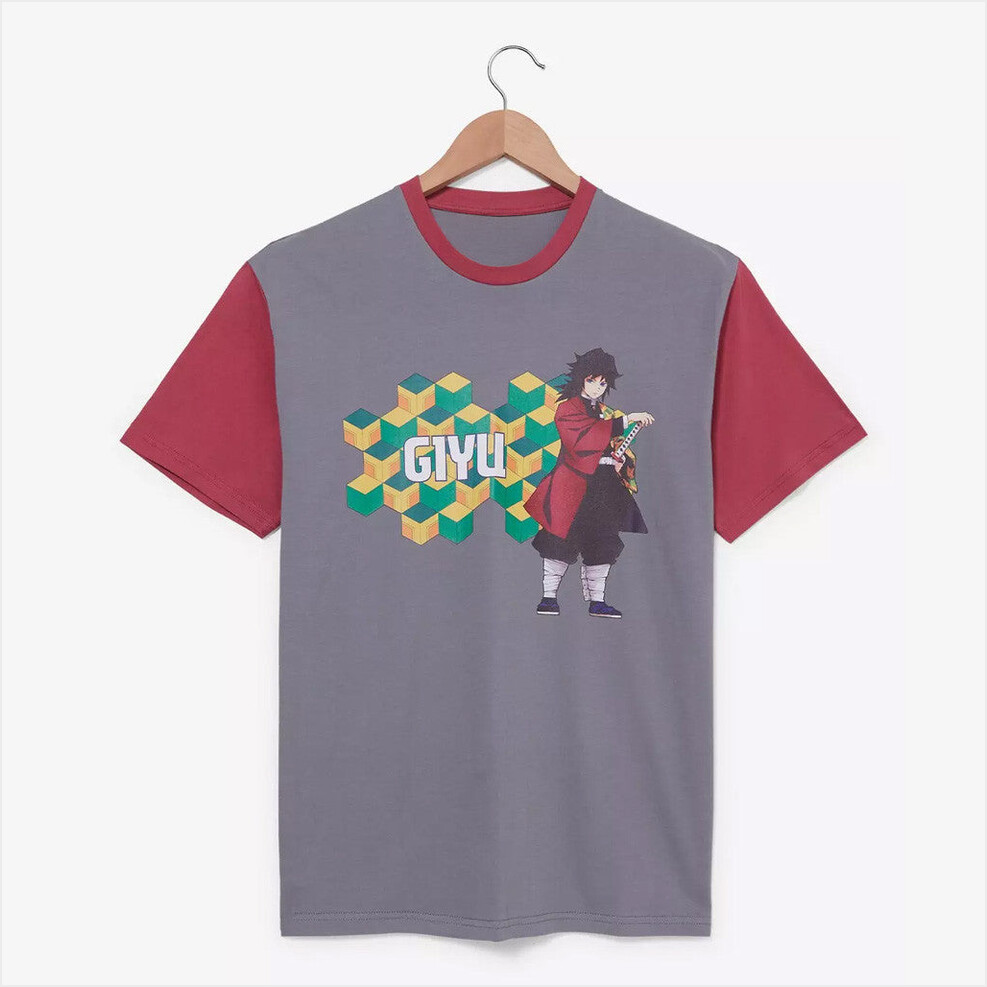 Demon Slayer Kimetsu No Yaiba Giyu T-Shirt Demon Slayer Merch Best Friend Birthday Gifts