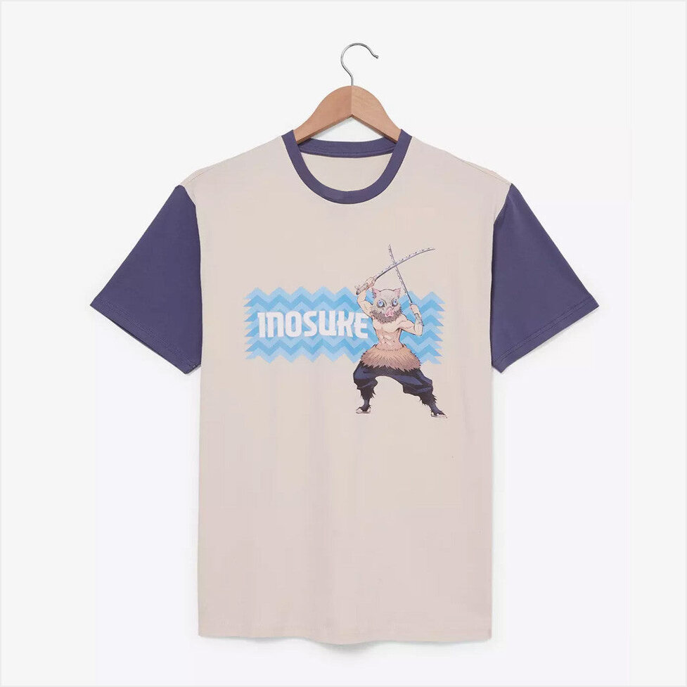 Demon Slayer Kimetsu No Yaiba Giyu T-Shirt Demon Slayer Merch Birthday Gifts For Dudes