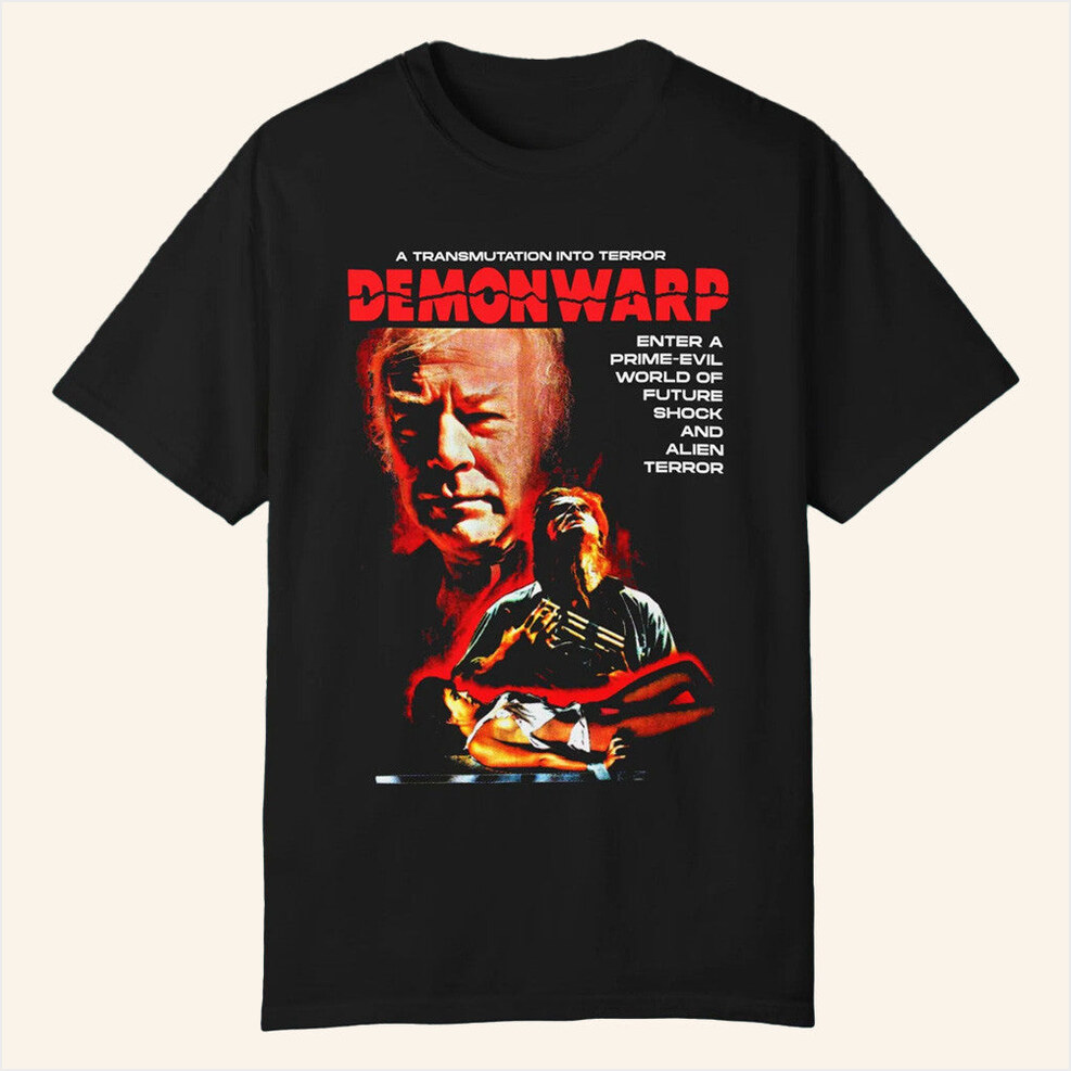 Demonwarp Horror Movie Shirt Iron Fortress Records Merch Birthday Gifts For Dad Gifts For BFF