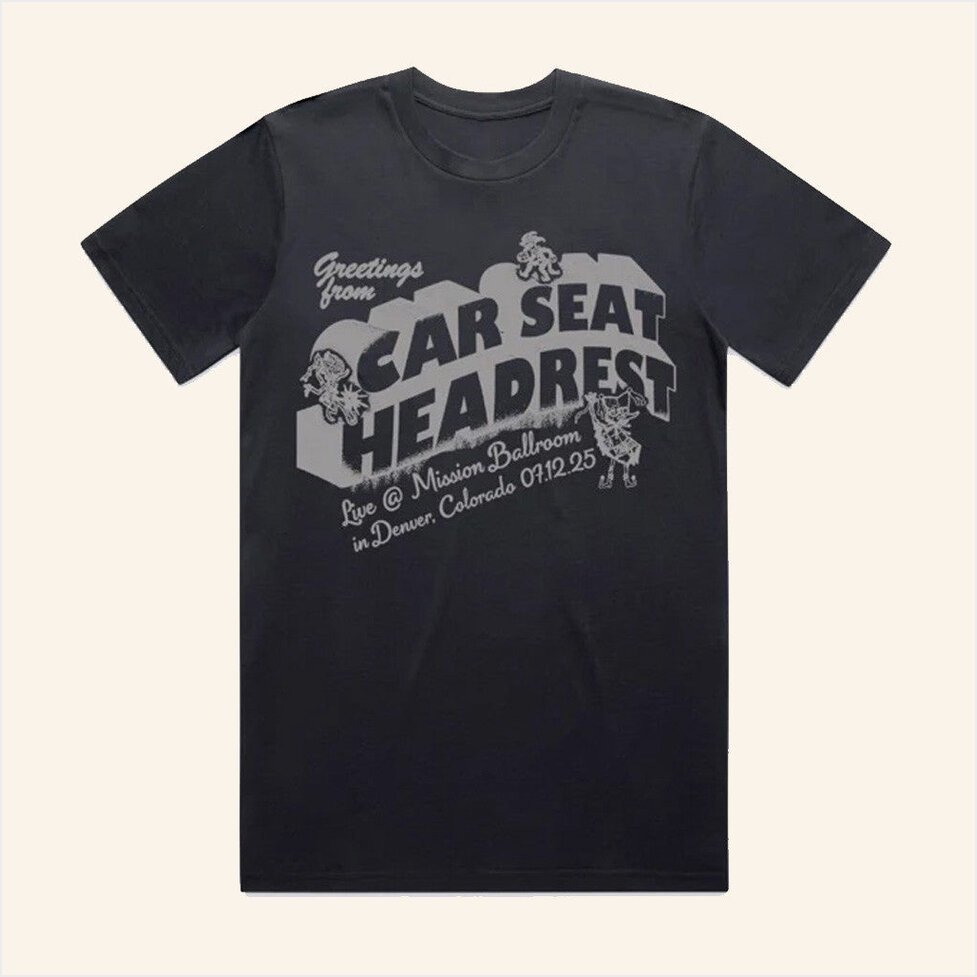 Denver Specific T-Shirt Car Seat Headrest Merch Birthday Gifts For BFF Christmas Presents