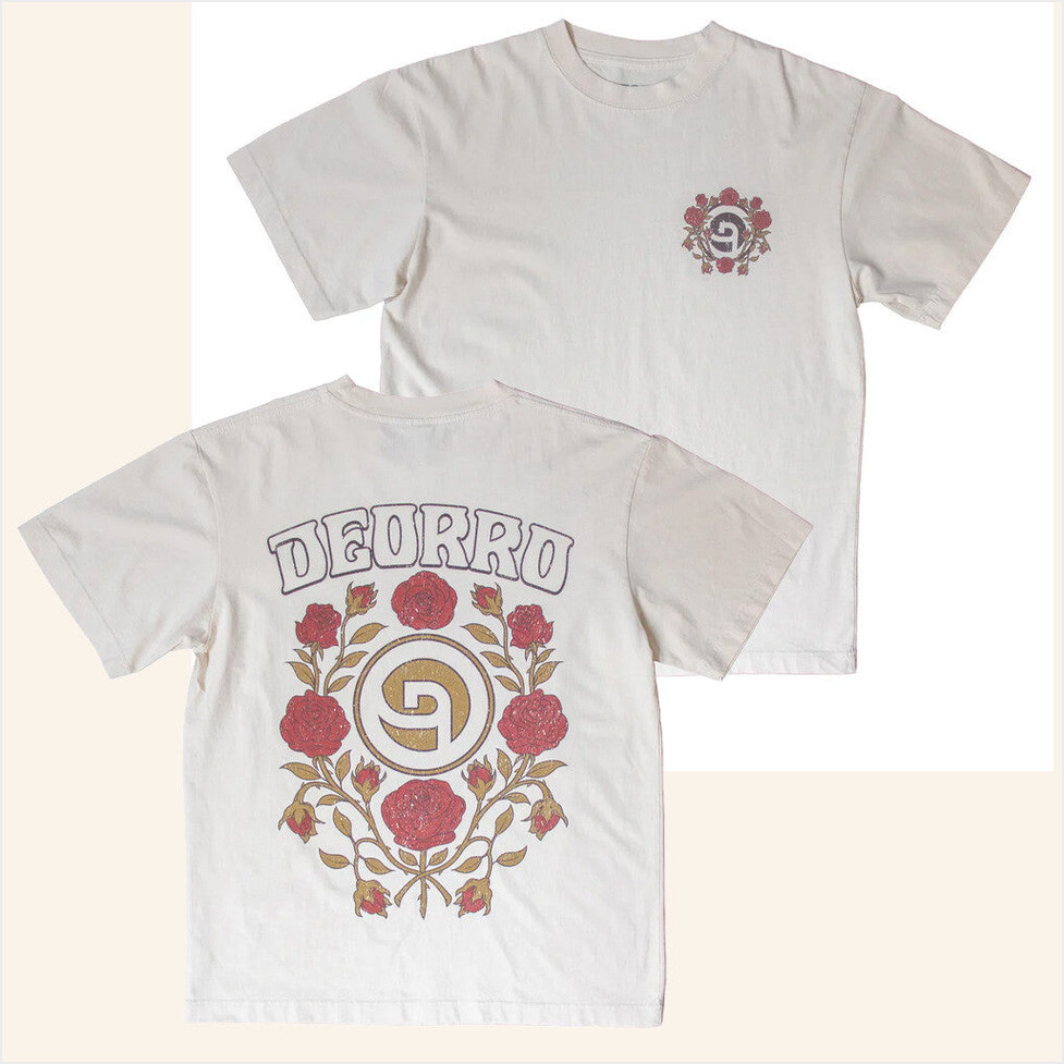 Deorro-Rosa Y Oro T-Shirt Deorro Merch Best Birthday Gifts For Wife Gifts For Friends