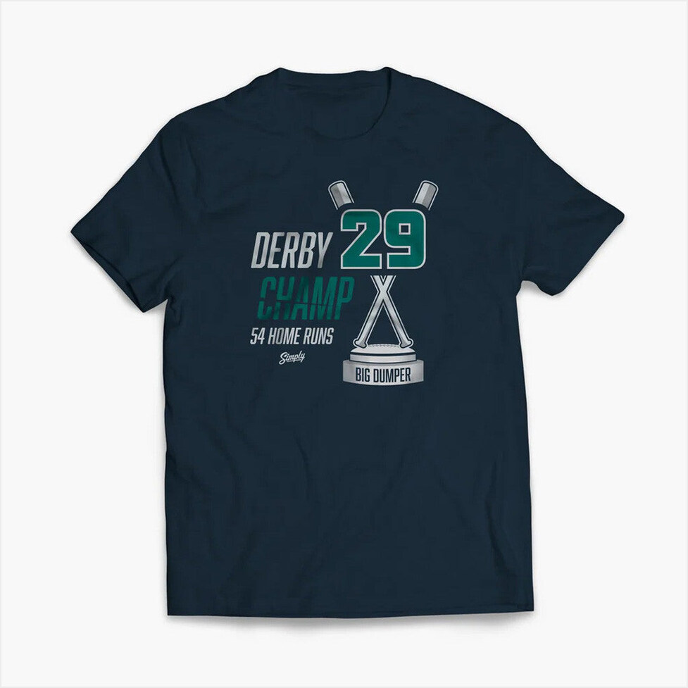 Derby Champ Big Dumper Trophy T-Shirt Simply Seattle Storm Merch Presents For Dad