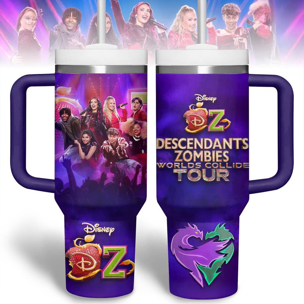 Descendants Zombies World Collide Tour Special Tumbler Zombies Merch Gifts For Her