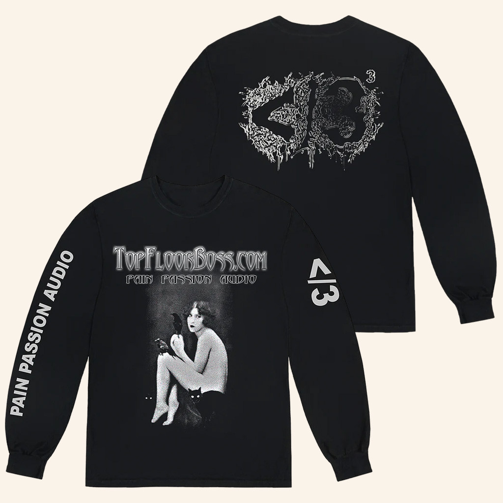 Destroy Lonely Merch Pain Passion Audio Witch Long Sleeve T-Shirt Gifts For Fans