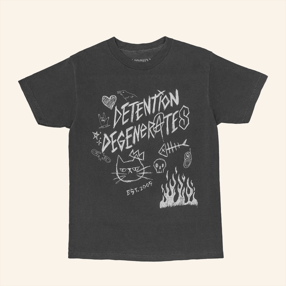 Detention Degenerates T-Shirt Smosh Merch Present For Husband Birthday Gifts For Friends