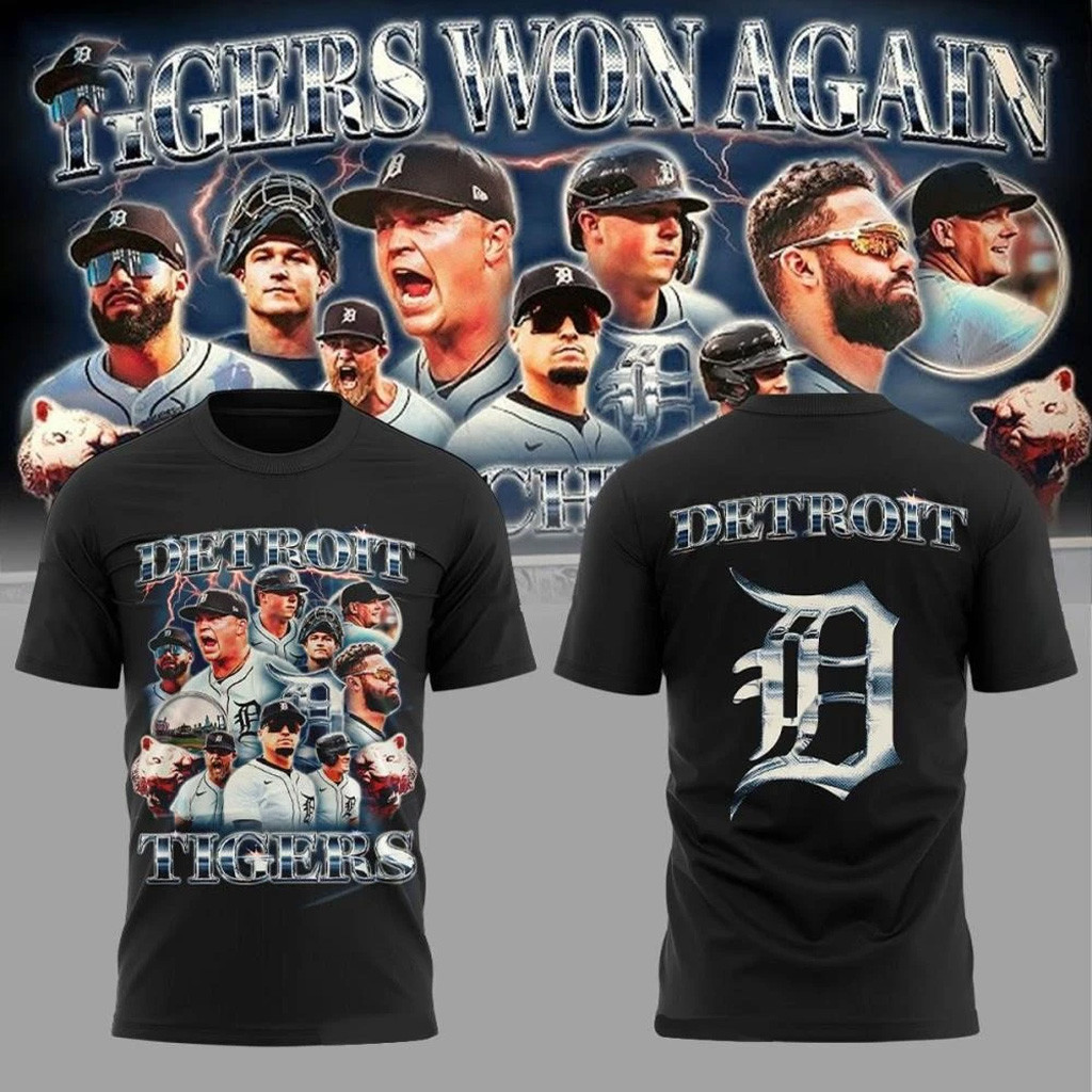 Detroit Tigers 2026 Fight Schedule T-Shirt Tigers Merch Gifts For Dad