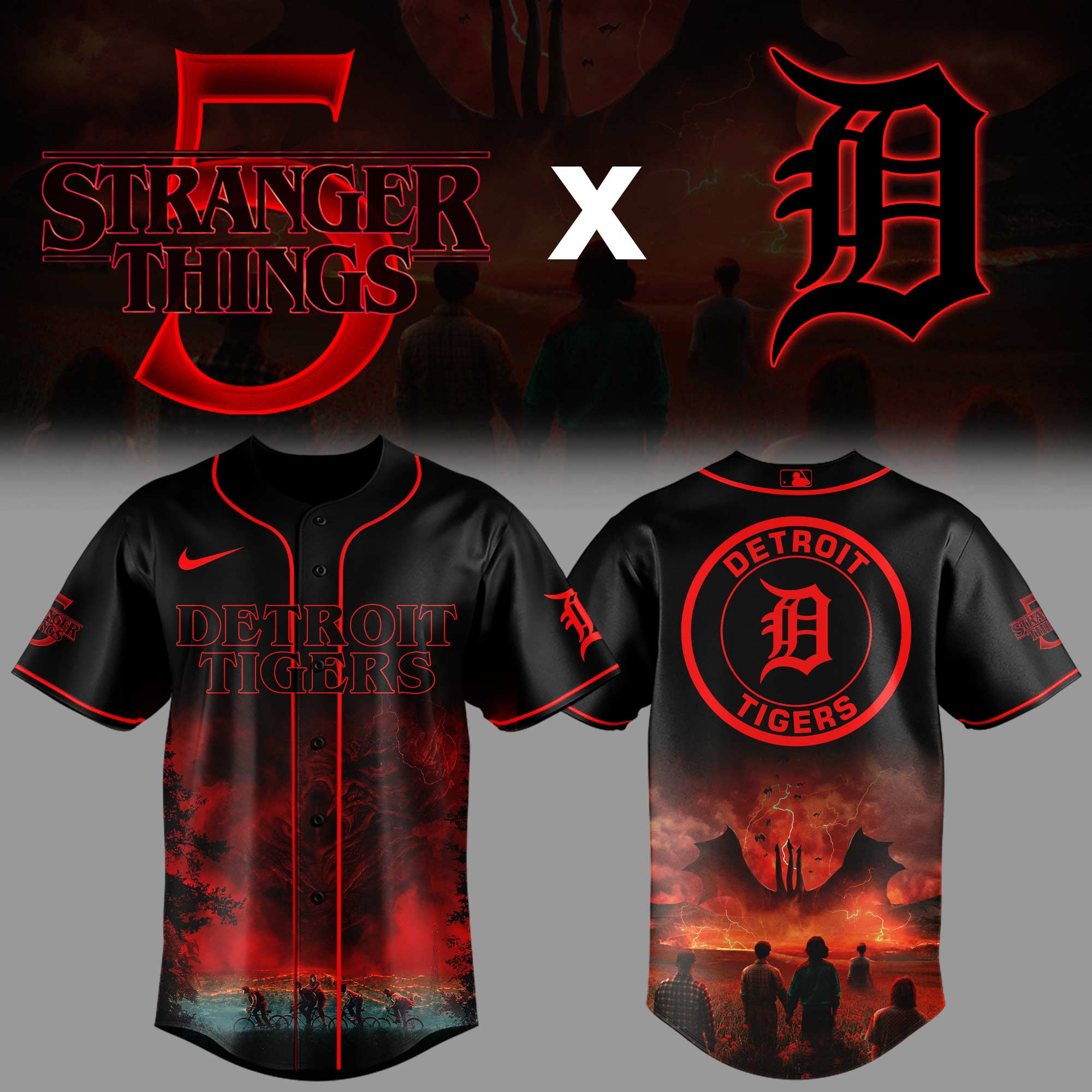 Detroit Tigers X Su Us 5 Jersey Presents For Baseball Lovers