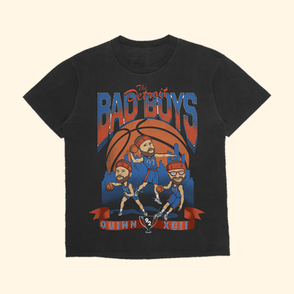 Detroit's Finest Basketball T-Shirt Quinn XCII Merch Best Father's Day Birthday Gifts