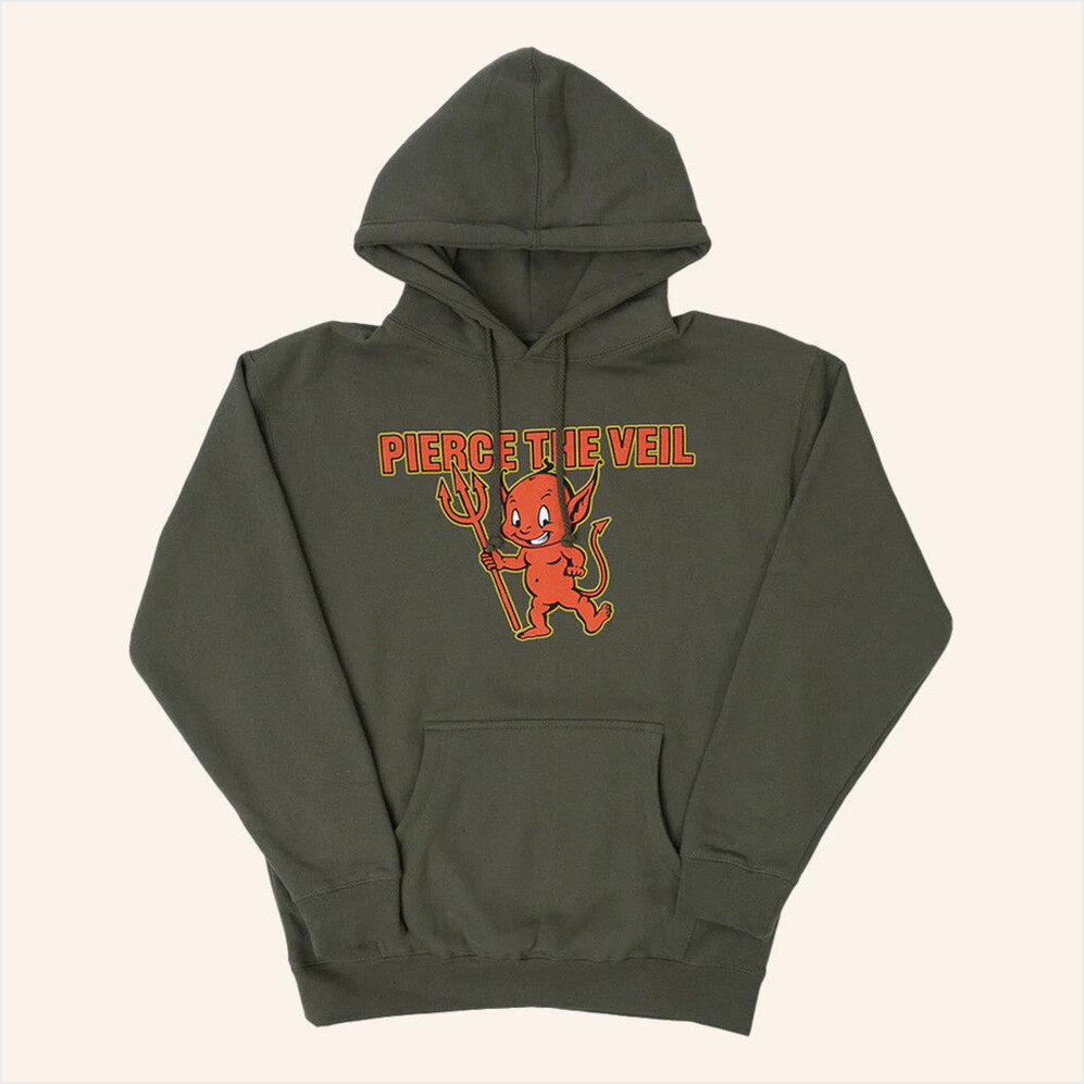 Devil Hoodie Pierce The Veil Merch Best BFF Birthday Gifts Ideas Christmas Presents