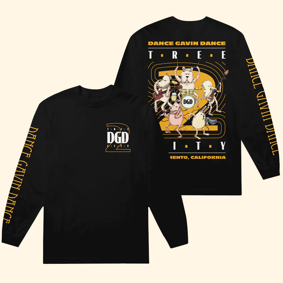 DGD Tree City Long Sleeve T-Shirt Dance Gavin Dance Merch Father's Day Gifts For Husband