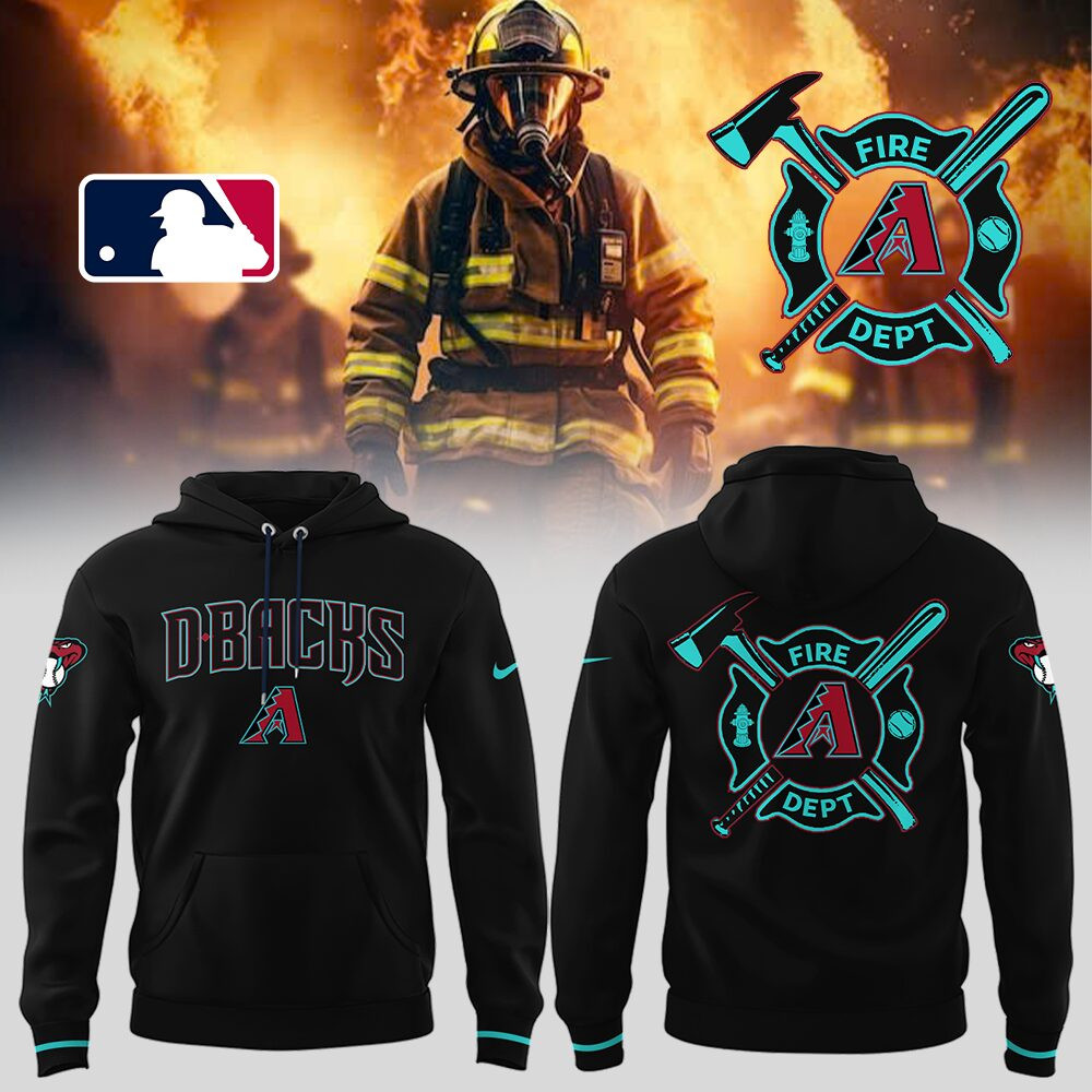Diamondbacks X Firefighter Appreciation Night Hoodie Baseball Lover Gift Ideas