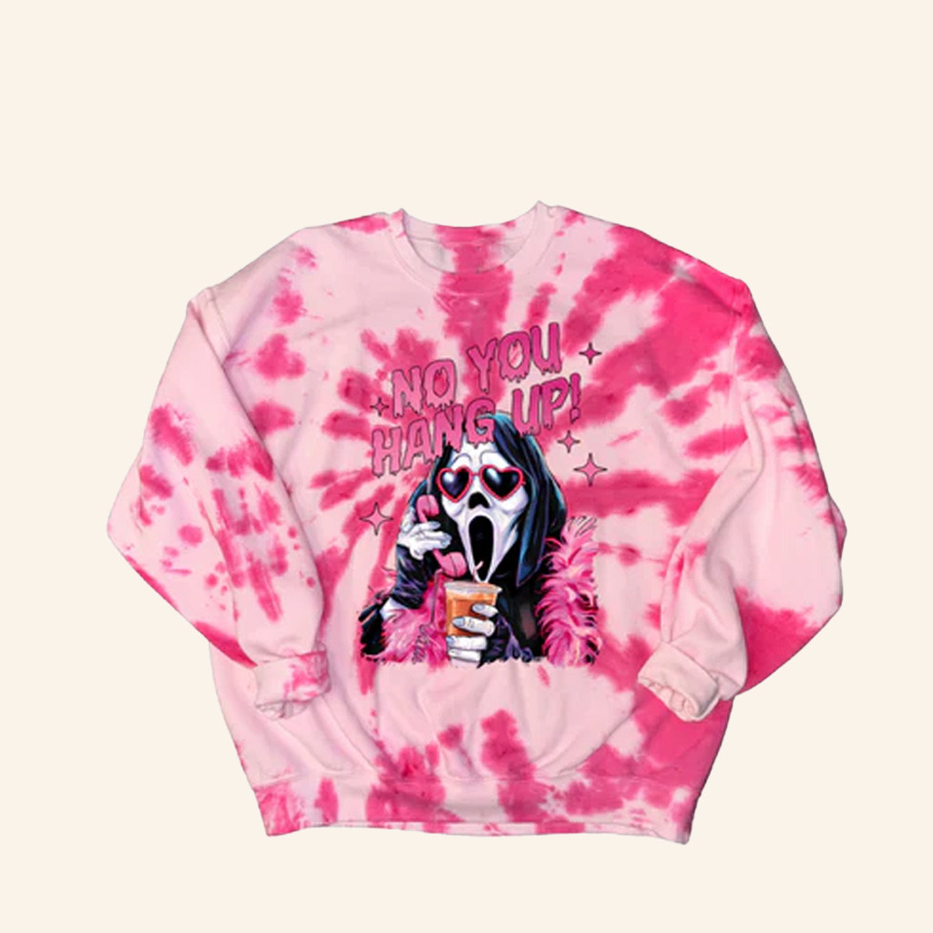 Dicey Dyes Merch No You Hang Up Crewneck Sweatshirt Gifts For Sister