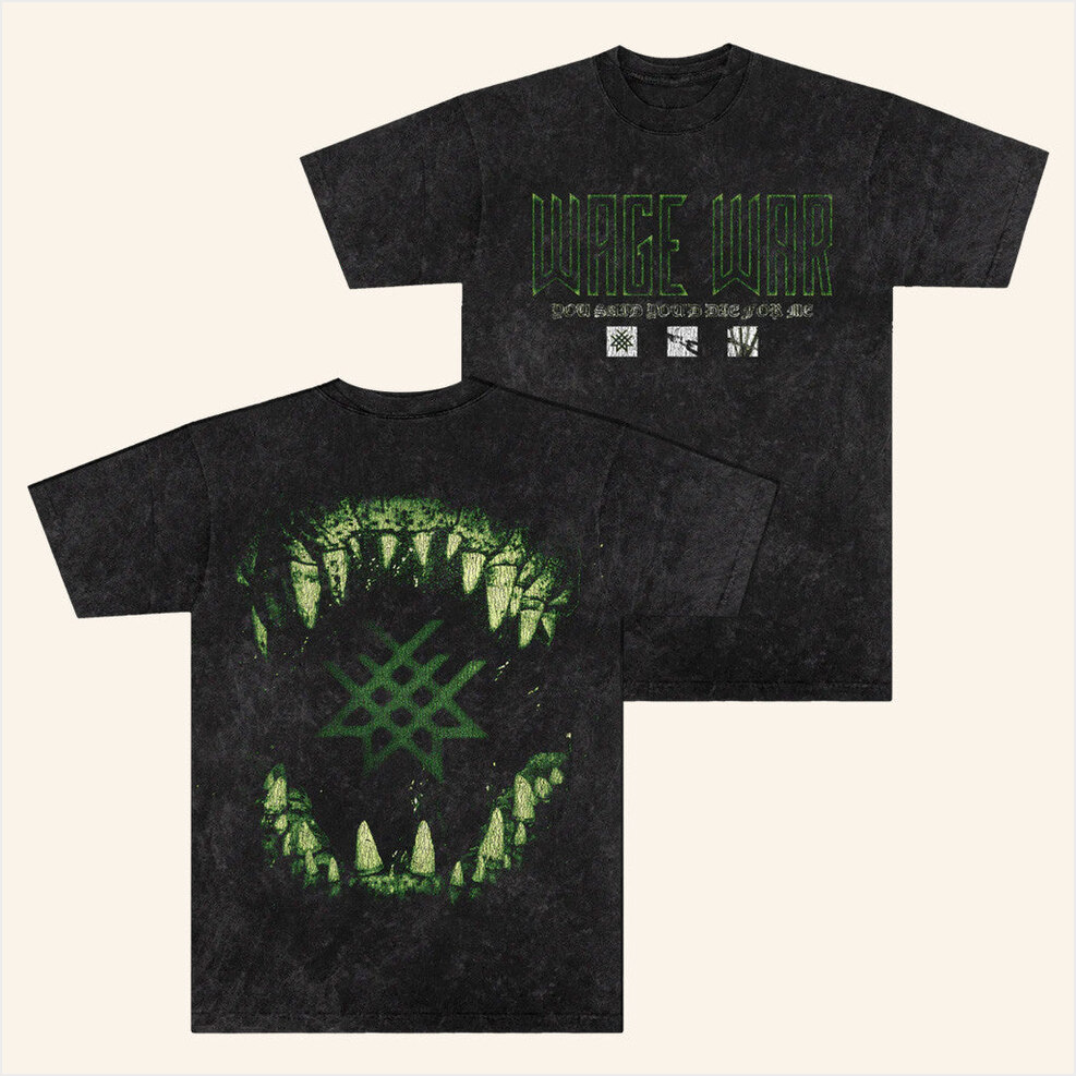 Die For Me Gator T-Shirt Wage War Band Merch Birthday Gifts For Fans Gifts For BFF