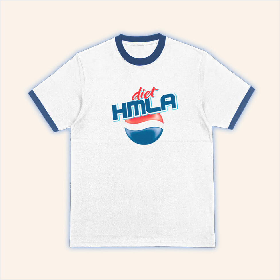 Diet Hmla Poly Ringer T-Shirt Hoesmad Merch Birthday Gifts For Friends Christmas Presents