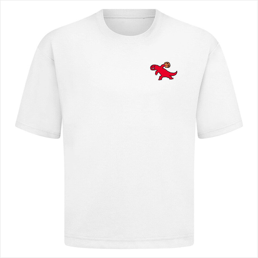 Dino Paint Luxe T-Shirt Real Sports Merch Birthday Gifts For Basketball Lover Best Friend Gifts
