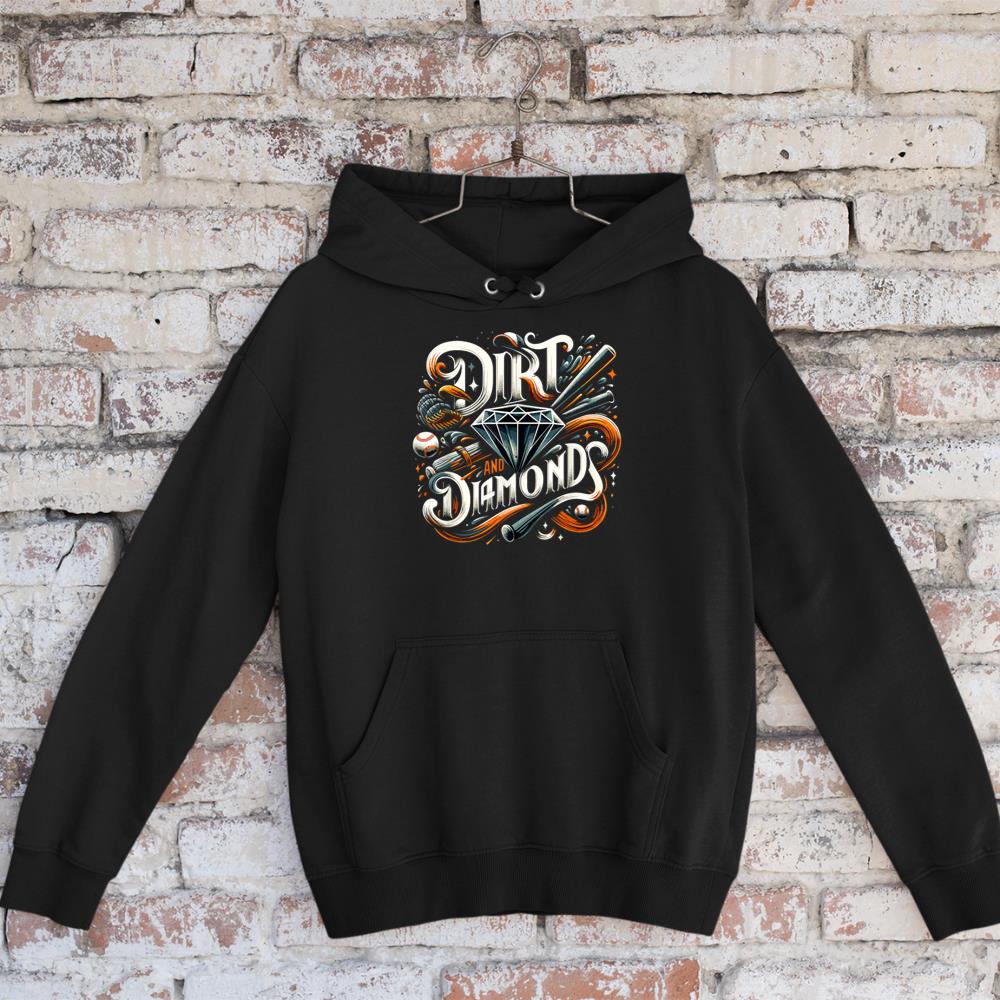 Dirt And Diamonds Shirt Baseball Shirt For Baseball Players Hoodie