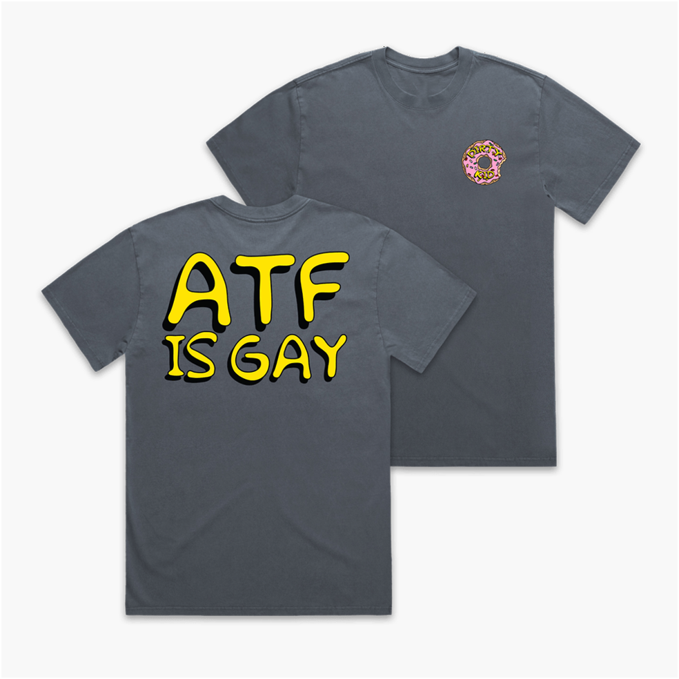 Dirty Kid Merch GAYTF Donut T-Shirt Unique Gifts For Dad Birthday Gifts For Best Friend