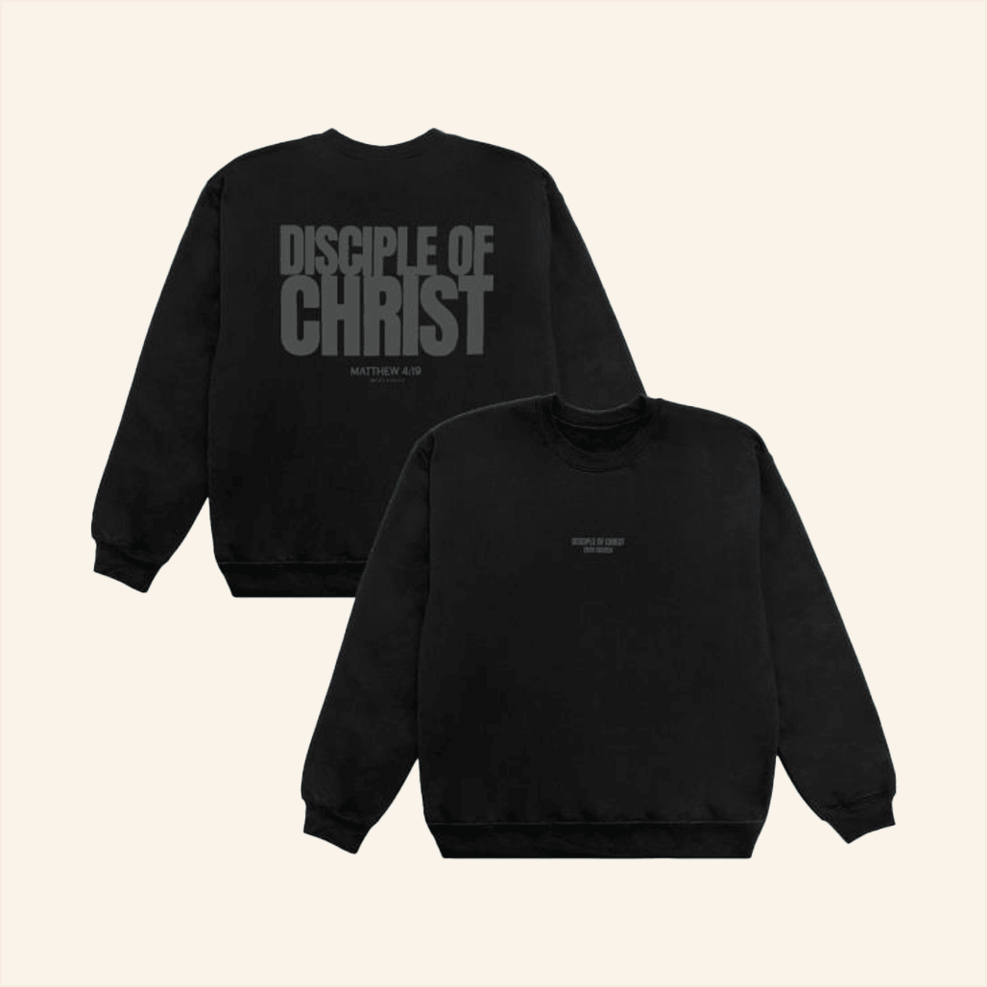 Disciple Of Christ Black Shirt 2819 Church Merch Dad Birthday Gifts For Besties