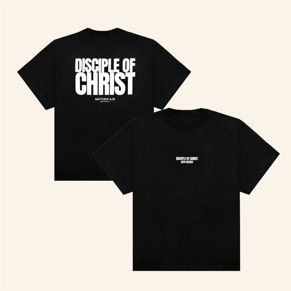 Disciple Of Christ Black T-Shirt 2819 Merch Birthday Gifts For Fans Gifts For Besties