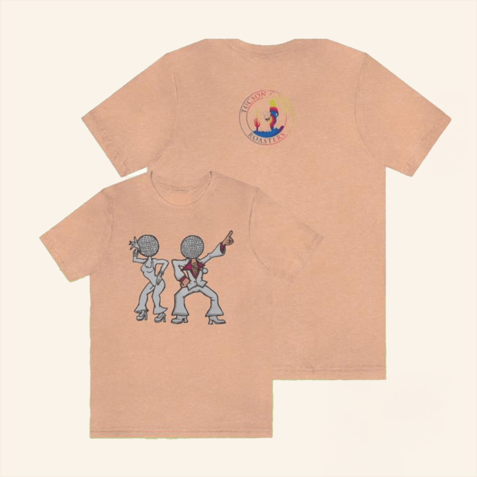 Disco T-Shirt Tucson Coffee Roasters Merch Birthday Gifts For Besties Christmas Presents
