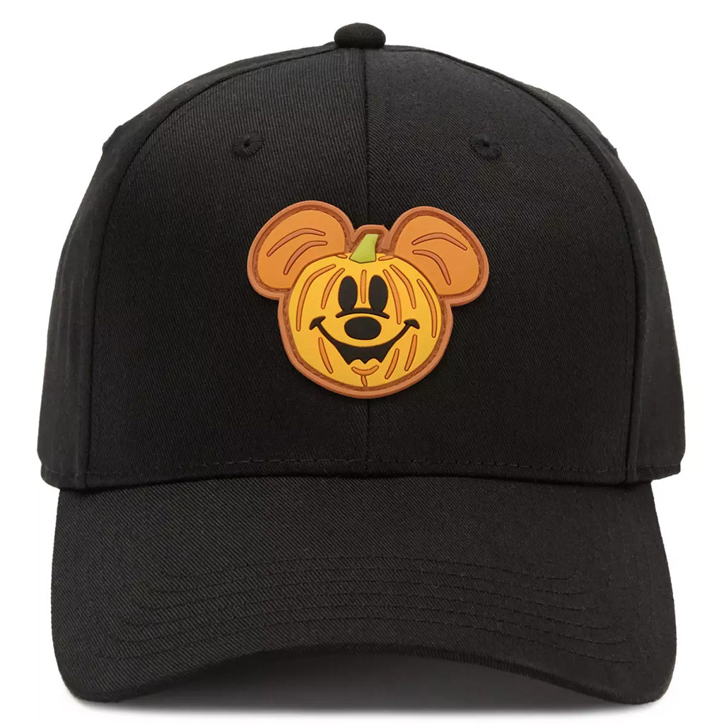 Disney Halloween Merch 2025 Mickey Mouse Jack O' Lantern Halloween Embroidered Baseball Cap