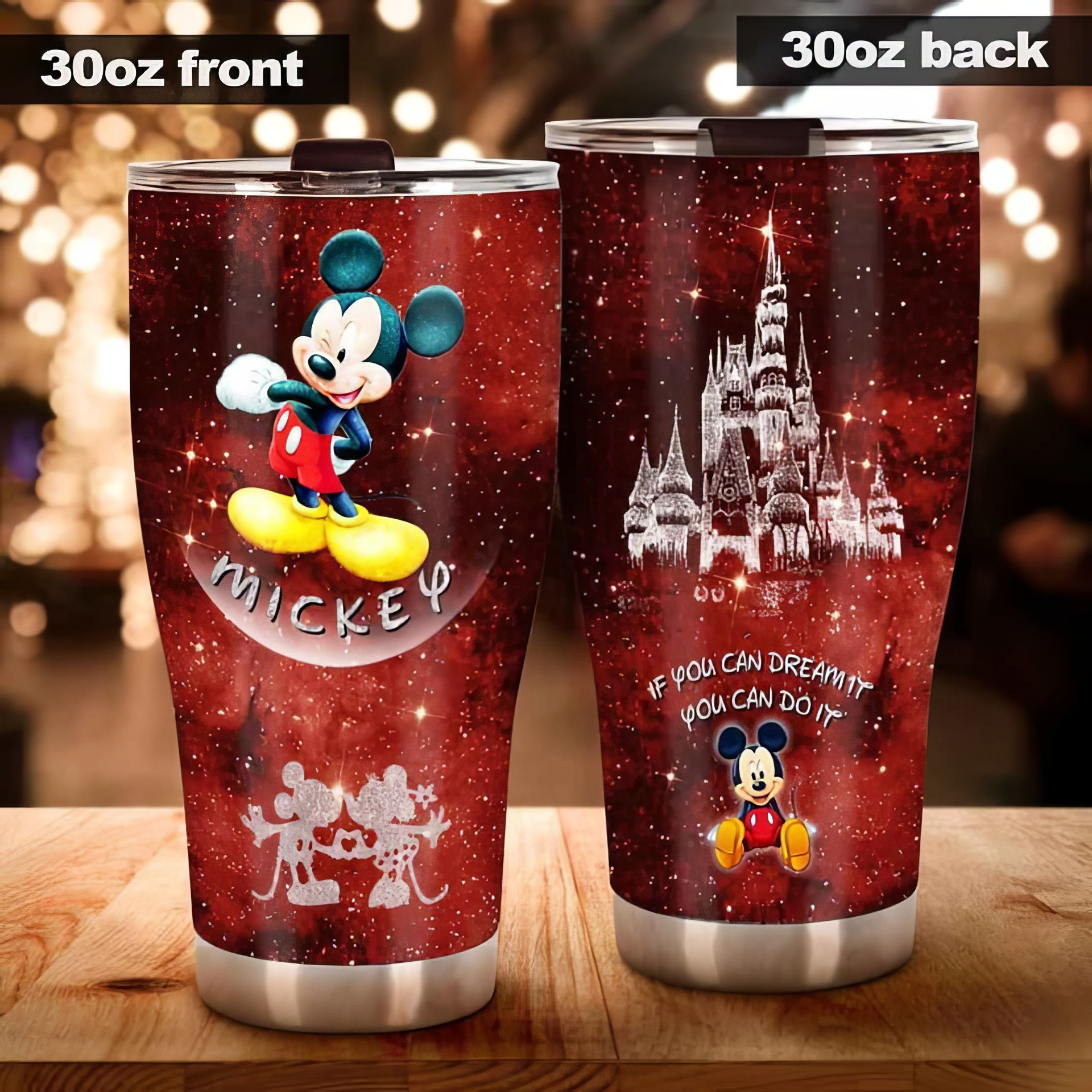Disney Mouse If You Can Dream It Tumbler Gifts For Disney Mouse Lovers