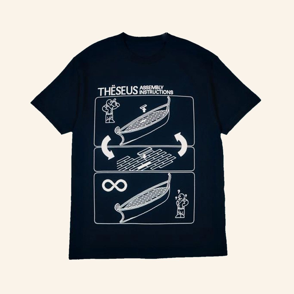 Distractible Merch The ThÃ«seus Shirt Birthday Gift Ideas For Dad