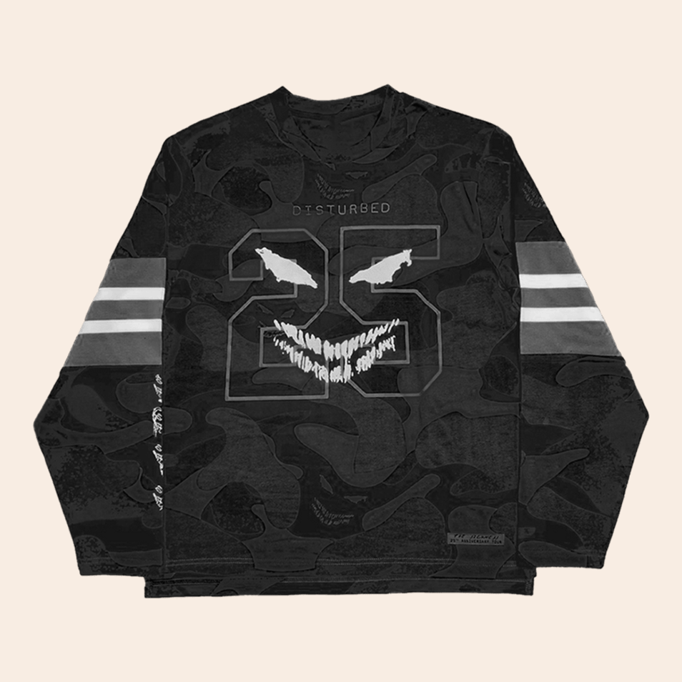 Disturbed The Face Long Sleeve T-Shirt Disturbed Merch Father's Day Gifts For Band Fans
