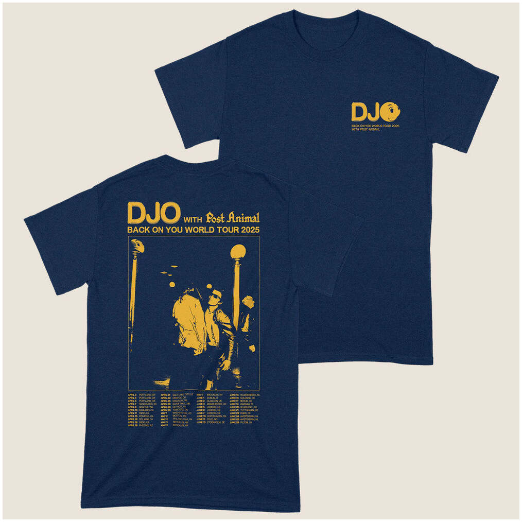Djo Merch Back On You 2025 Tour T-Shirt Gifts For Fans Birthday Gifts For Brother