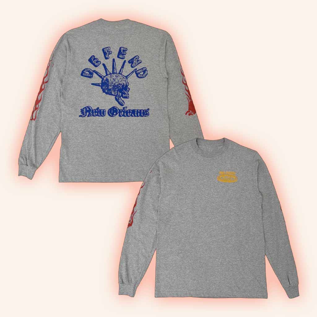 DNO Merch Flames Long Sleeve T-Shirt Gift Ideas For Friends