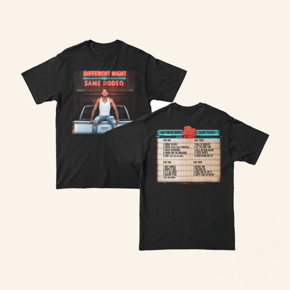 Dnsr Cover Black T-Shirt Bailey Zimmerman Merch Birthday Gifts For Best Friend