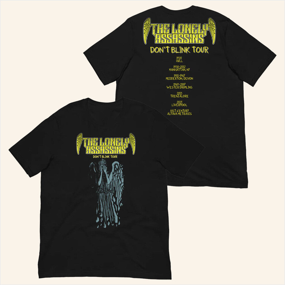Doctor Who Weeping Angels T-Shirt Doctor Who Merch Best Birthday Gifts For Him Gifts For Besties