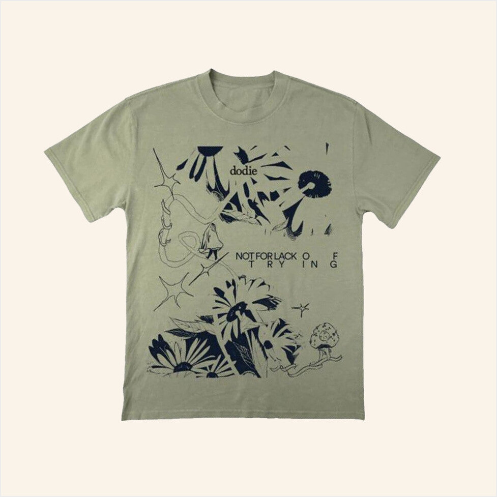 Dodie Flower T-Shirt Dodie Merch Birthday Gifts For Dad Gifts For BFF Christmas Presents