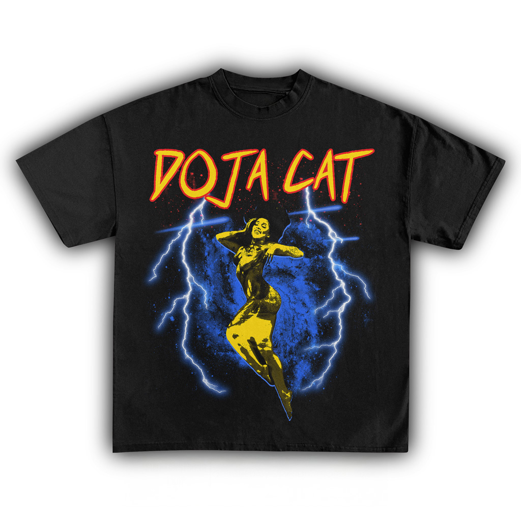 Doja Cat Black T-Shirt Fan Merch Best Gifts For Music Lovers